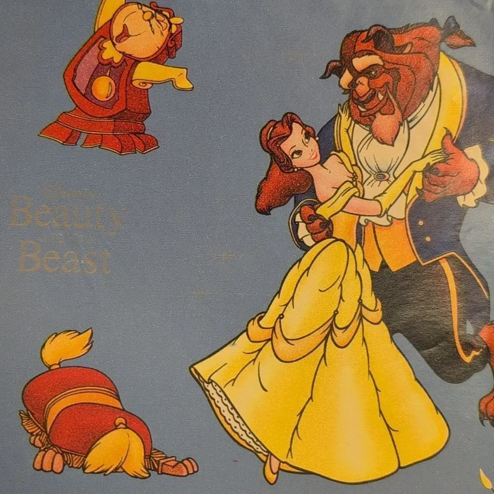 Disney Marvel Jim Hensen vintage 80s 90s character wrapping paper lot‎
